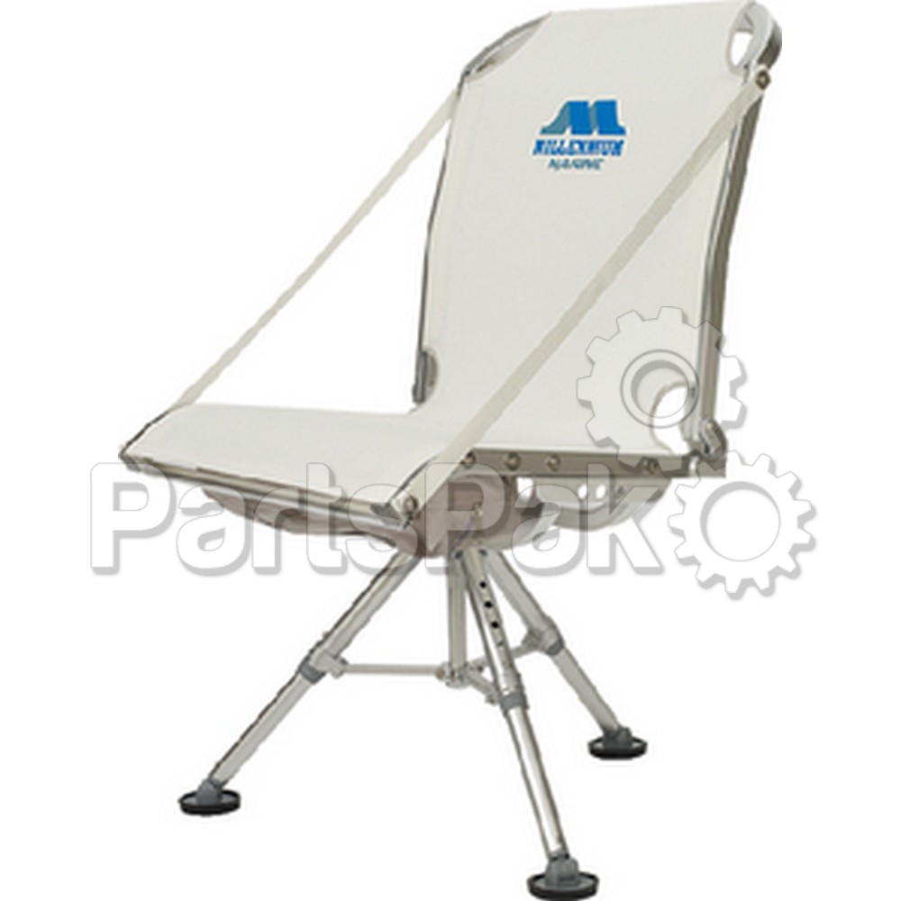 Millennium Outdoors D100WH; Deck Chair-White