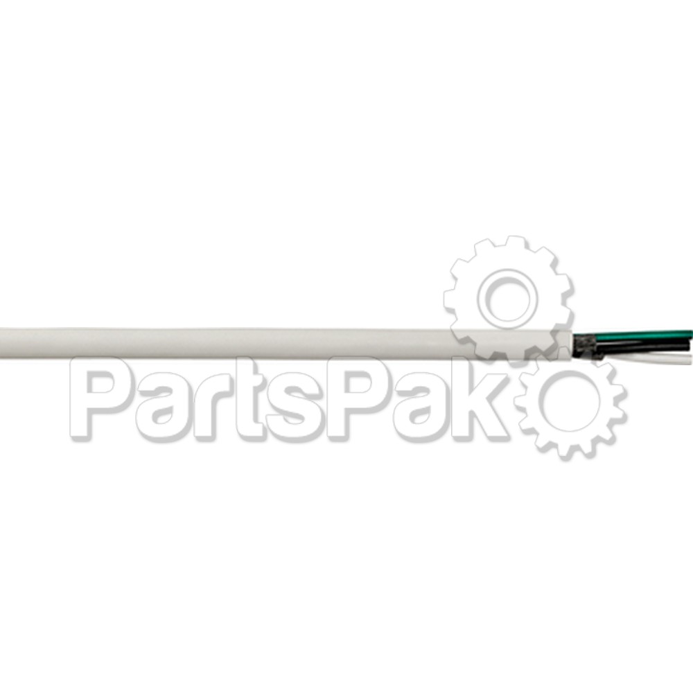 Cobra Wire & Cable B6W16T30100FT; 16/3 Round Tin Trplx 100Ft White