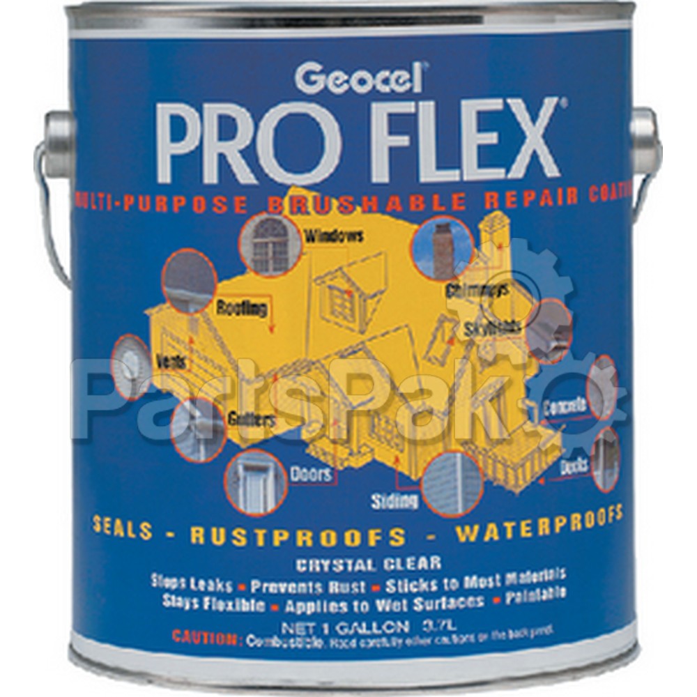 Geocel GC22300; Pro Flex Clear Coating Gal
