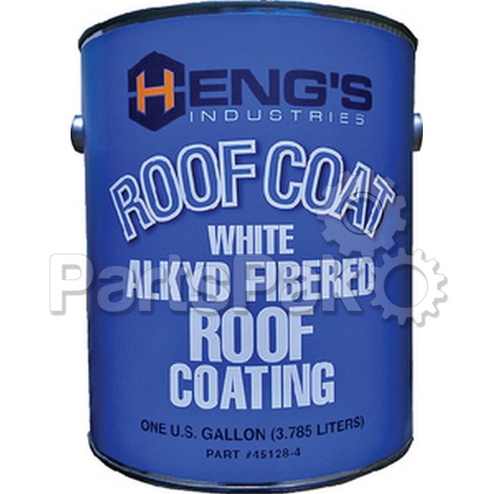 Hengs 45640; Alkyd White Roof Coat 5-Gallon