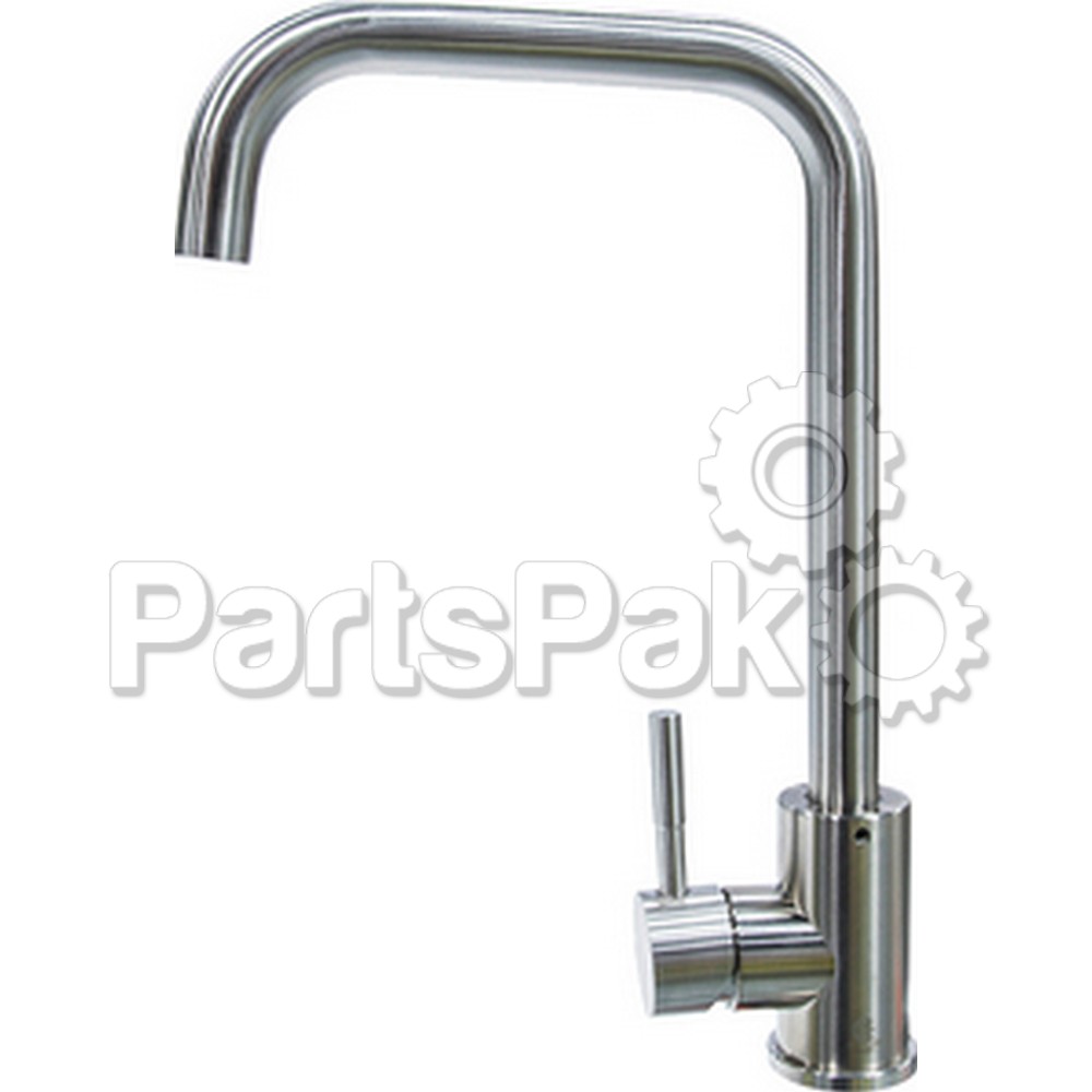 Lippert 719325; Faucet Square Stainless Steel
