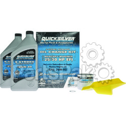 Quicksilver 8M0081911; kit Oil Change 25/30Hp 4-Stroke Replaces Mercury / Mercruiser
