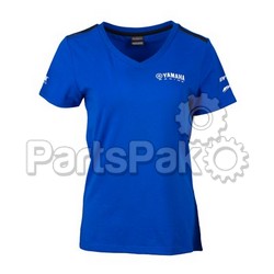 Yamaha B22-FT211-E0-0L Tee Shirt T-Shirt, Womens Paddock Blue Essentials Blue Medium; B22FT211E00L