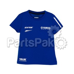 Yamaha B22-FT419-E0-10 Tee Shirt T-Shirt, Youth Paddock Blue Pulse 08; B22FT419E010