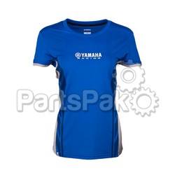 Yamaha B22-PT217-E8-1L Tee Shirt T-Shirt, Womens Paddock Blue Performance Large; B22PT217E81L