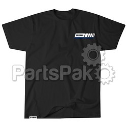 Yamaha CRP-19TBR-BK-SM Tee Shirt T-Shirt, Yamaha Blue Revs Short-Sleeve Black Small; CRP19TBRBKSM