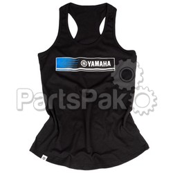 Yamaha CRW-20TBR-BK-XL Tank Top Shirt, Yamaha Blue Revs Black XL; CRW20TBRBKXL