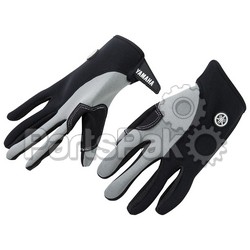 Yamaha MAR-15GFF-GY-SM Gloves, Full Finger Gray Small; MAR15GFFGYSM