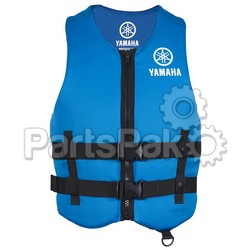 Yamaha MAR-19VVN-BL-MD Pfd Life Jacket Vest, Yamaha Value Neoprene Blue Medium; MAR19VVNBLMD