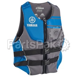 Yamaha MAR-20VNE-BL-LG Pfd Life Jacket, Mens Yamaha Neoprene Blue Large; MAR20VNEBLLG