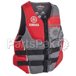Yamaha MAR-20VNE-RD-LG Pfd Life Jacket, Mens Yamaha Neoprene Red Large; MAR20VNERDLG