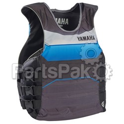 Yamaha MAR-20VSE-BL-SD Pfd Life Jacket, Yamaha Side Entry Blue Small/Medium; MAR20VSEBLSD