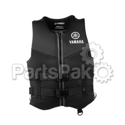 Yamaha MAR-22VVN-BK-MD PFD Life Jacket, Yamaha Value Neoprene Black Medium; MAR22VVNBKMD
