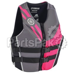 Yamaha MAW-20VNE-PK-XL Pfd Life Jacket, Womens Yamaha Neoprene Pink XL; MAW20VNEPKXL