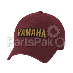Yamaha VDF-21HHG-RD-RB Hat, Heritage Yamaha Round Bill Red; VDF21HHGRDRB
