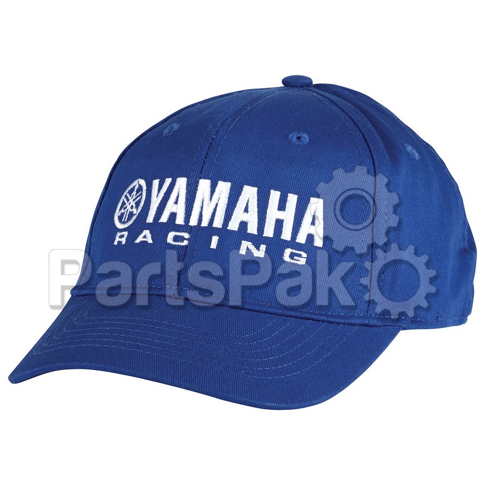Yamaha CRY-14HRC-BL-NS Hat, Youth Racing Curved Bill; CRY14HRCBLNS