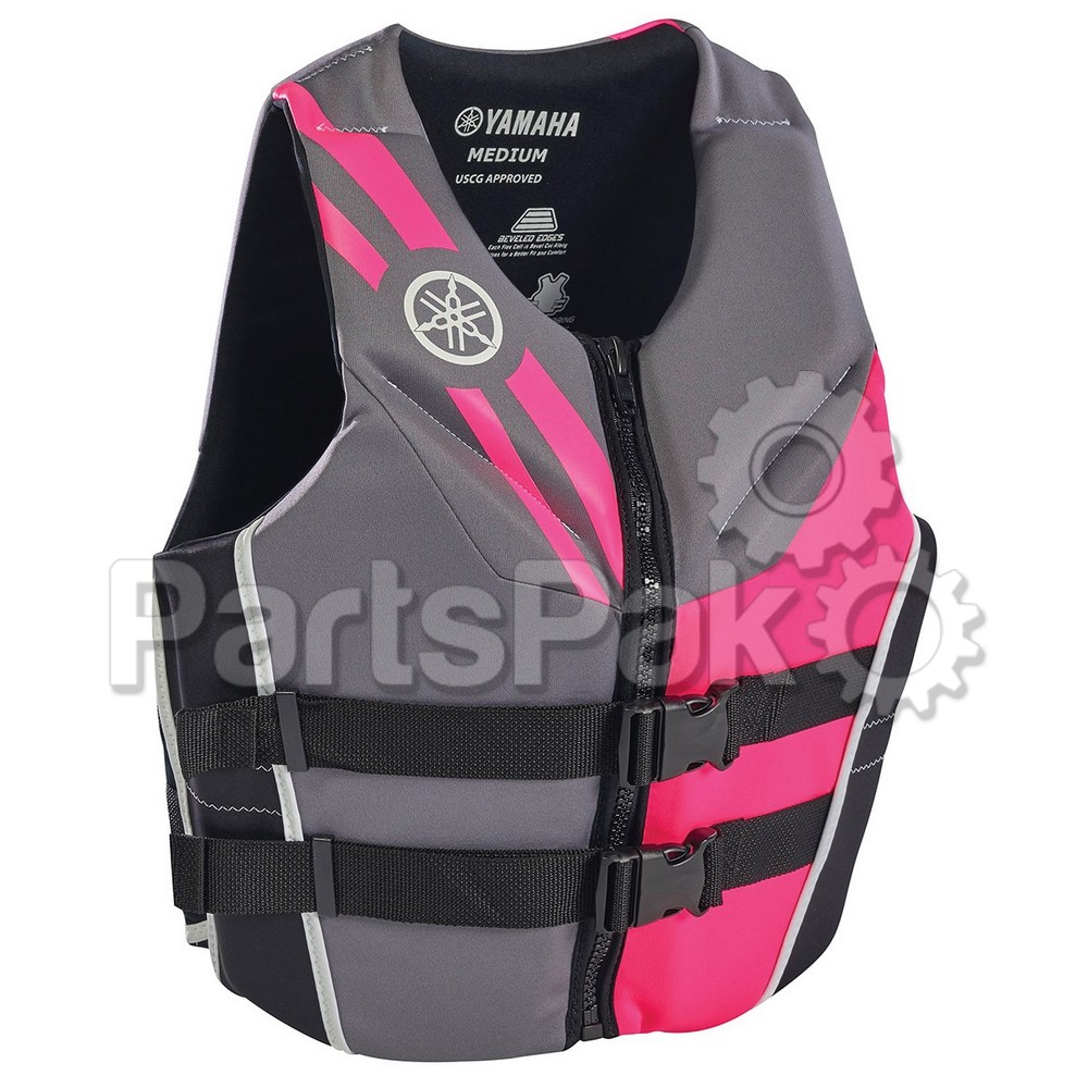 Yamaha MAW-20VNE-PK-LG Pfd Life Jacket, Womens Yamaha Neoprene Pink Large; MAW20VNEPKLG