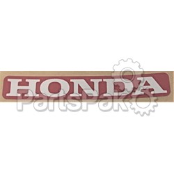 Honda 87531-Z9M-J00 Mark, Honda; 87531Z9MJ00