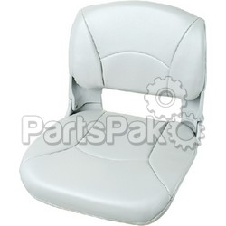Tempress 45616; All Weather High Back Seat And Cushion Combo White Salt Water