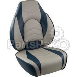 Springfield 1041631-1; Fish Pro I Folding Seat Charcoal Blue
