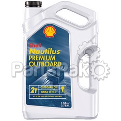 Shell Oil 550049771; Shell Nautilus Premium Outboard 2-Cycle Oil; LNS-258-550049771(6PACK)