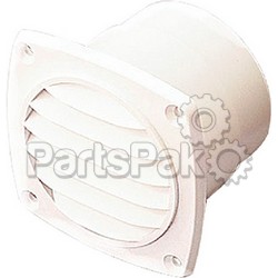 Sea Dog 337415; Vent 4 Square With Flange White; LNS-354-337415