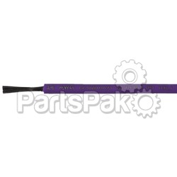 Cobra Wire & Cable A2018T14250FT; 18-Ga Purple Primary Tinned Copper Wire 250-Foot