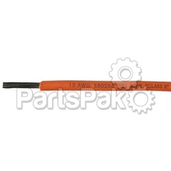 Cobra Wire & Cable A2018T15250FT; 18-Ga Orange Primary Tinned Copper Wire 250-Foot