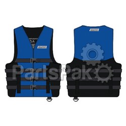SeaChoice 85363; 4-Belt Ski Vest Blue Xxl/Xxxl