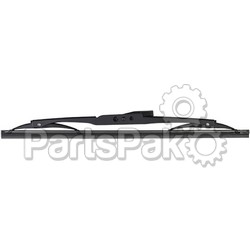 Marinco (Actuant Electrical) 34012B; Deluxe Stainless Steel Wiper Blade 12 Black