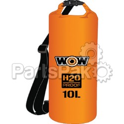 WOW World of Watersports 18-5070O; Drybag 10-Liter 8-Inch X 16.5-Inch Orange With Shoulder Strap; LNS-742-185070O
