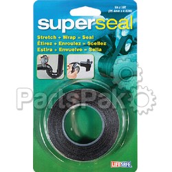 Incom RE3869; 1-Inch X 16-Foot Super Seal Repair Tape Black