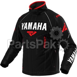 Yamaha 220-01414-29-07 Jacket, Mens Yamaha Octane Black/Red Small; 220014142907