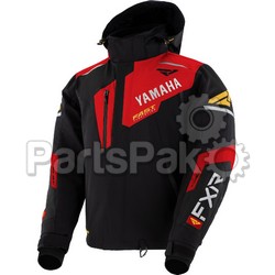 Yamaha 220-01614-29-16 Jacket, Mens Yamaha Renegade Fx Black/Red Xl; 220016142916