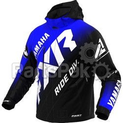 Yamaha 220-02149-14-13 Jacket, Mens Yamaha Cx Blue/Black Large; 220021491413