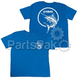 Yamaha CRP-18TDF-BL-LG Tee Shirt T-Shirt, Pro Fishing Drifit Off-shore Blue Large; CRP18TDFBLLG