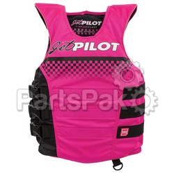 Yamaha WJP-21212-PK-LX PFD Life Jacket Vest, JetPilot Vintage Nylon Pink (Large/XL); WJP21212PKLX; YAM-WJP-21212-PK-LX