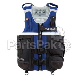 Yamaha WJP-22101-NV-3L PFD Lifejacket Lifevest, L.R.E. Helmsman Neoprene Navy/Gray; WJP22101NV3L; YAM-WJP-22101-NV-3L