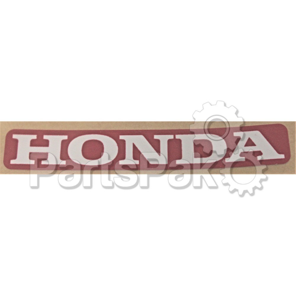 Honda 87531-Z9M-J00 Mark, Honda; 87531Z9MJ00