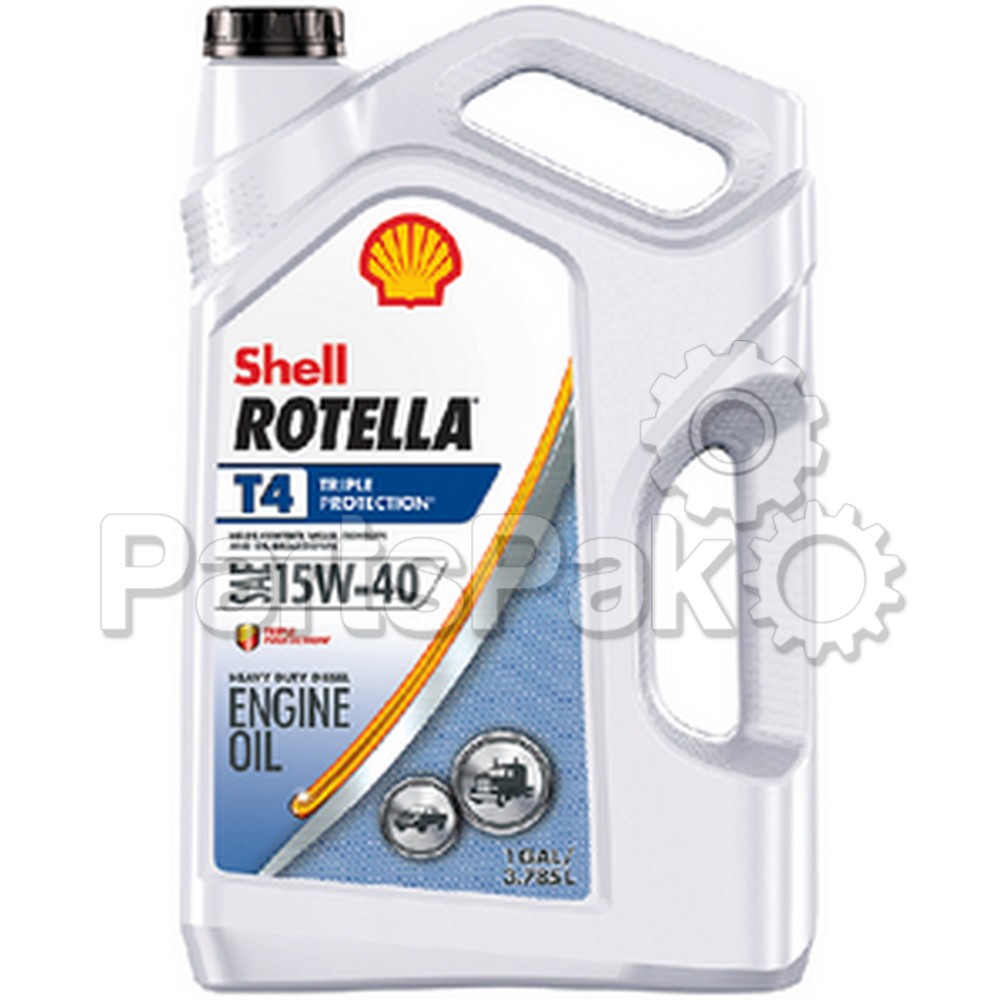 Shell Oil 550049483; Rotella T4 15W40 Ck-4 Heavy-Duty Diesel Motor Oil