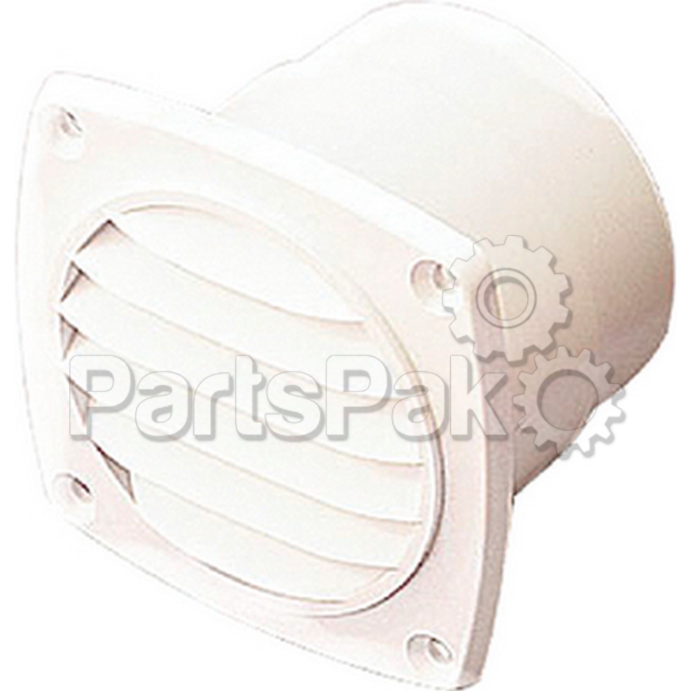 Sea Dog 337415; Vent 4 Square With Flange White