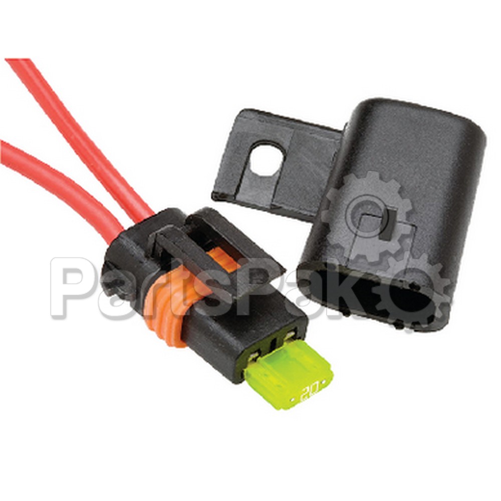 SeaChoice 08093; Atm Water Resistant In-Line Fuse Holder