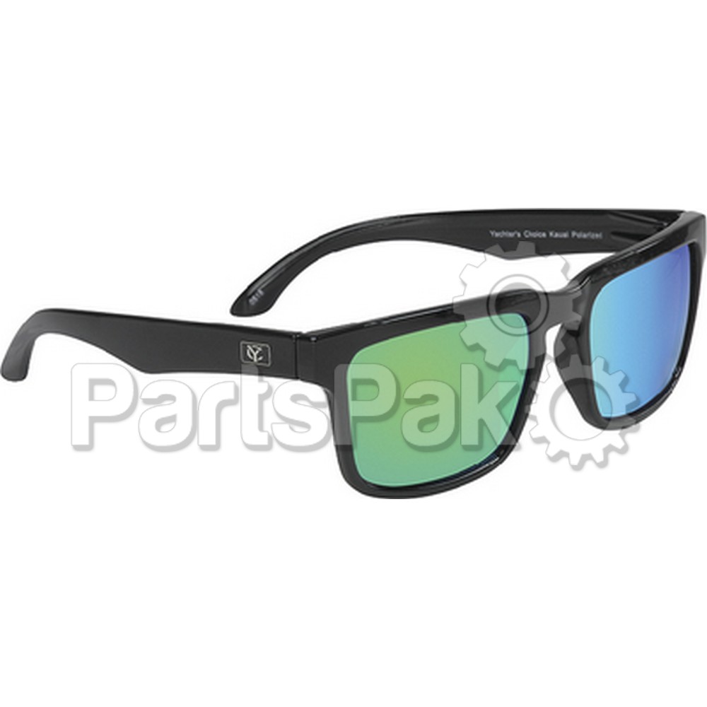 Yachters Choice 505-43613; Kauai Polarized Sunglasses Green Mirror