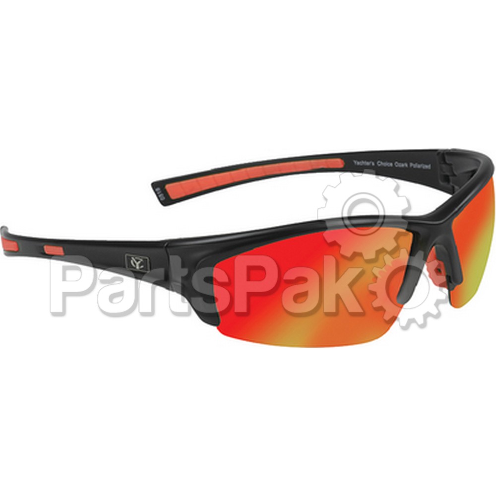 Yachters Choice 44056; Ozark Polarized Sunglasses Red Mirror