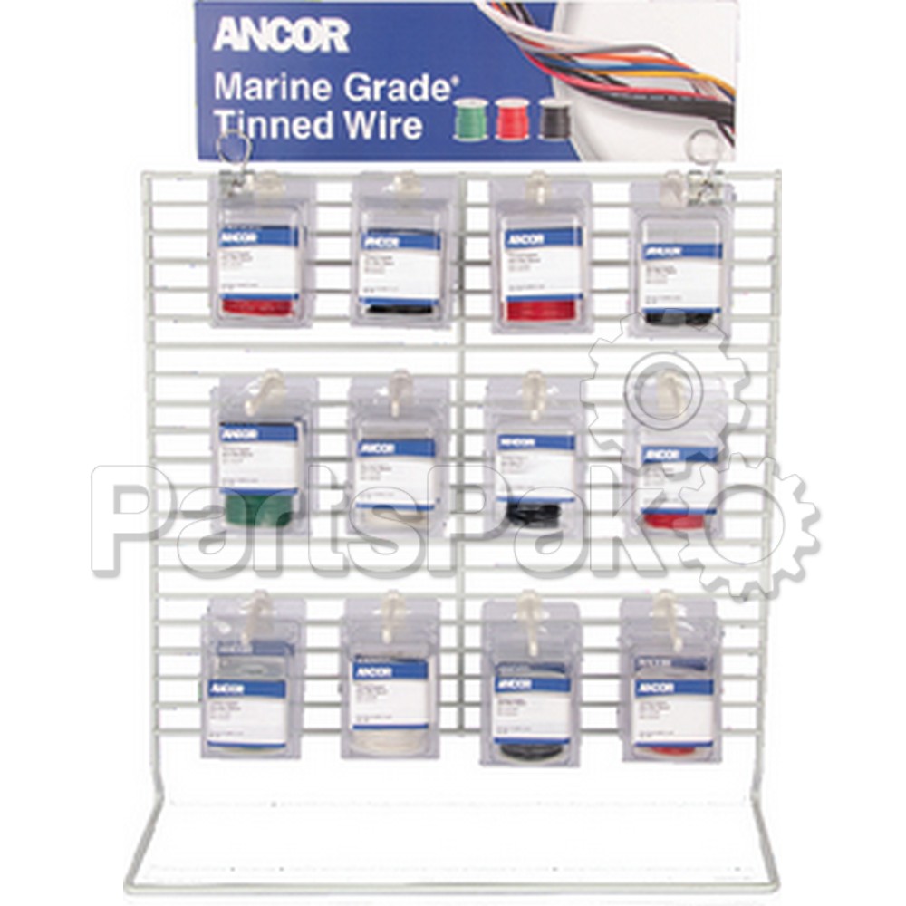 Ancor DR2218; Display Marine Grade Tinned Mini Wire Spools