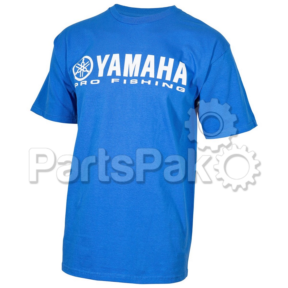 Yamaha CRP-14SPF-BL-MD Tee Shirt T-Shirt, Pro Fishing Short Sleve Blue Medium; CRP14SPFBLMD