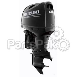Suzuki DF140BTXZ5 140-hp 4-Stroke Outboard Boat Motor, Nebular Black, 25-inch Shaft, Power Trim & Tilt, Counter Rotation (Left) Gearcase, (Requires Remote Mechanical Controls)