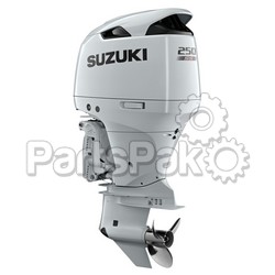 Suzuki DF250ATLSSW5 250-hp 4-Stroke Outboard Boat Motor, White, 20-inch Shaft, Power Trim & Tilt, Standard Rotation (Right) Gearcase, (Requires Suzuki Precision Controls)