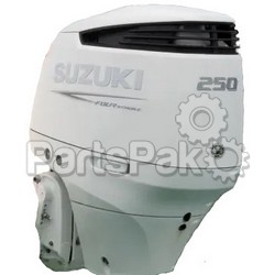 Suzuki DF250TXW5 250-hp 4-Stroke Outboard Boat Motor, White, 25-inch Shaft, Power Trim & Tilt, Standard Rotation (Right) Gearcase, (Requires Remote Mechanical Controls)