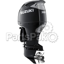 Suzuki DF300BMDL5 300-hp 4-Stroke Outboard Boat Motor, Nebular Black, 20-inch Shaft, Power Trim & Tilt, Contra-Rotating Propeller System Gearcase, (Requires Suzuki Precision Controls)